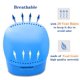 thumbnail image 4 of Retainer Case, With mirror and ventilation holes, For Night Guards, Aligner Trays, Mouth Guard,Denture Case, Mouthguard. Light & Easy to Carry & Multipurpose(Blue), 4 of 5