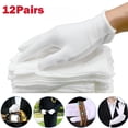 thumbnail image 2 of TELOLY 2026 New 12 Pairs White Cotton Gloves Dermatological Overnight Moisturising Work Gloves for Hand Care,Overnight Hydration,Dry Skin Relief,Work Environments,Daily Use, 2 of 7