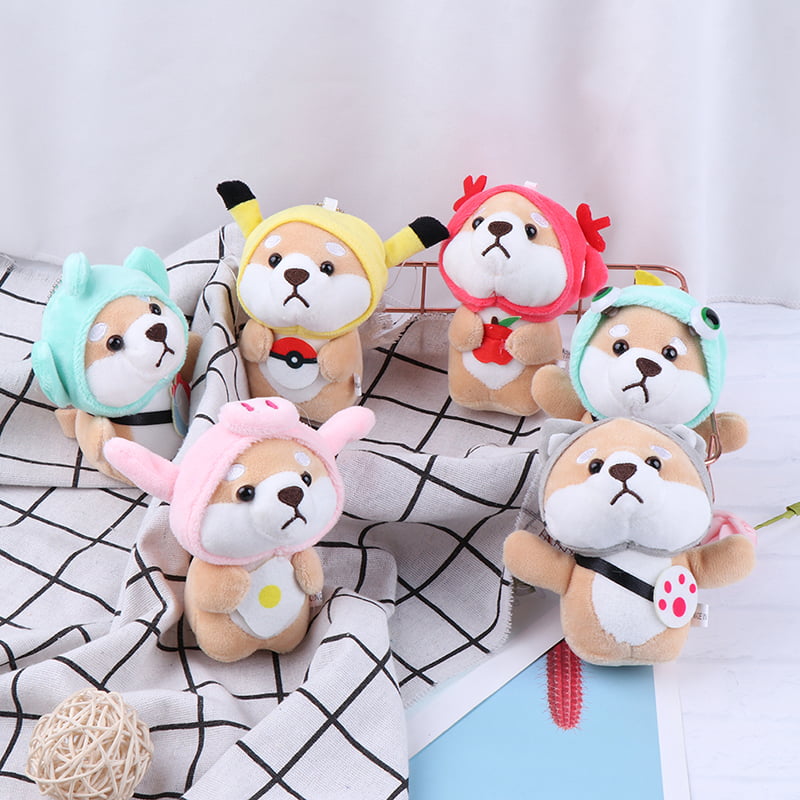 Pikachu, Elephant, Bunny, Strawberry Cute Kawaii Shiba Inu Corgi Dog Plush Toy 