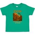 thumbnail image 3 of Inktastic Zion National Park Utah Vintage Landscape Art Boys or Girls Baby T-Shirt, 3 of 5
