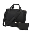 thumbnail image 2 of Bolsa de viaje, bolsa deportiva, bolsa de gimnasio, equipaje, bolso de mano impermeable, bolsa de fitness con funda húmeda Negro, 2 of 8