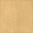 thumbnail image 1 of Ahgly Company Indoor Square Solid Brown Modern Area Rugs, 4' Square, 1 of 4