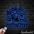 thumbnail image 3 of Handmadetneonsign 4th Of July Metal Wall Art Light, Dinosaur Metal Sign Wall Decor, Dinosaur Metal Decor, 3 of 5
