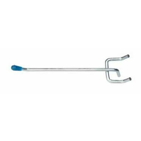 Crawford Peg Hook - CRAWFORD PROD DIV OF JARDEN SAFETY 18340-75 1/8-Inch Double Straight Peg Hook, 4-Inch