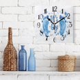 thumbnail image 3 of It's A Boy Wall Clock Decorative Square Silent Non-Ticking Operated Clocks Aesthetic for Bedroom Living Room, 3 of 8