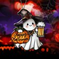 thumbnail image 1 of Lindo Colgante de Fantasma - Decoración de Pared 2D para Ventana con Cadena Redonda, Decoración Festiva para Halloween y Uso Durante Todo El Año, Material Resistente a La Intemperie, 1 of 5