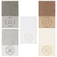 thumbnail image 2 of Authentic Hotel and Spa  100% Turkish Cotton Alyssa Embellished Hand Towel Dark Gray, 2 of 5