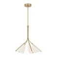 thumbnail image 4 of Kuzco Lighting Ch62628 Mulberry 27" Wide Led Chandelier - Brushed Gold / Light Guide, 4 of 5