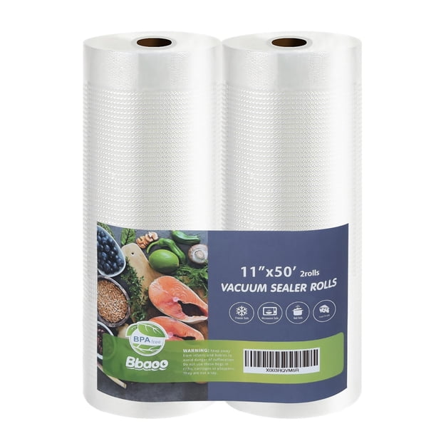 Bolsas para Selladora al Vacío Bbaoo 2 Rollos 11x15m Grado Comercial