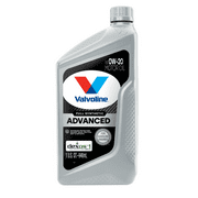 Valvoline Advanced Full Synthetic 0W-20 Motor Oil 1 QT