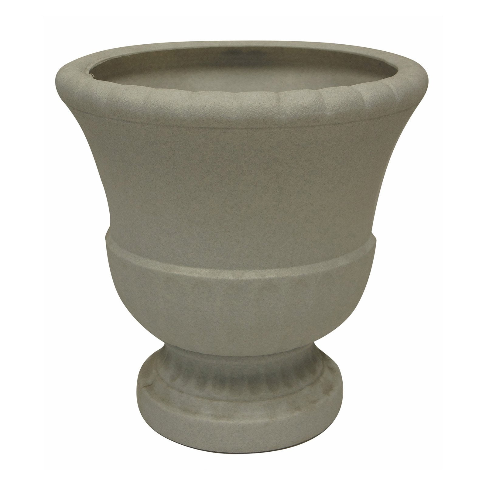 Union 53300 12.5" Concrete Color Grecian Urn Planter by Union Products