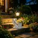 thumbnail image 4 of Solar Garden Statue Light Outdoor Resin Solar With Planter Waterproof LED Welcome Decorative Lamp For Patio Yard 2Colors Available, 4 of 7