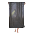 thumbnail image 1 of Night Dark Forestry Science Nature Scenery Hand Towel Bath Facecloth Soft Cotton Washcloth, 1 of 4