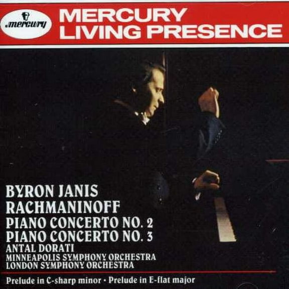 Byron Janis - Piano Concerti 2 & 3 - Music & Performance - CD