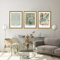 thumbnail image 2 of Singg William Morris Canvas Wall Art Set, 3 Piece Vintage Botanical Floral Pattern Pictures Prints Artwork, Paintings Wall Decor for Living Room Bedroom Bathroom Office, 2 of 6