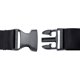 thumbnail image 3 of Añadir una correa de equipaje de bolsa correas de cinturón de maleta ajustables accesorios para conectar equipaje (negro-4 piezas), 3 of 5