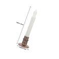 thumbnail image 2 of REOFLYUP 6Pcs Battery Operated White LED Pillar Candle Lights for Decorative Use, 2 of 6