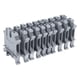 thumbnail image 4 of Terminales combinados, 100 piezas Terminal tipo tornillo Bloque de terminales de cobre Terminal de cableado de riel Rendimiento confiable VoborMX herramienta, 4 of 8