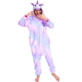 thumbnail image 1 of Kigurumi-Pijama de dibujos animados de zorro y ciervo para adultos y hombres, ropa de casa de animales, disfraz de fiesta de Cosplay de Halloween y Navidad, 1 of 2