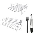 thumbnail image 2 of SMihono Kitchen Organizers and Storage Airer Fryer Rack Double Pot Accessories Oven Grill Steam Rack Airer Fryer Double Pot Kitchen Gadgets Must Have 2023, 2 of 6