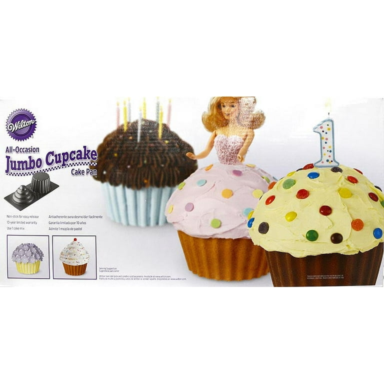 Wilton Jumbo Muffin Pan-6 Cavity (Cupcakes ) – FiestaCake Supplies