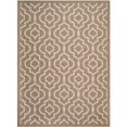thumbnail image 1 of Safavieh Courtyard Brown Indoor Outdoor Rug - 6'7" x 9'6", 1 of 4
