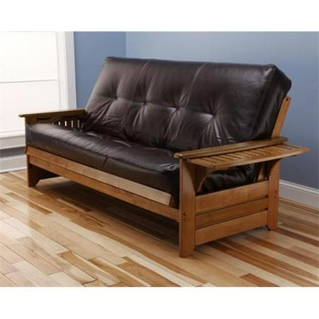 Furniture Phoenix Oregon Kodiak KFPHBBOTJLF5MD3 Phoenix Barbados Full Futon Frame with Oregon Trail Java Mattress ()