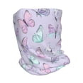 thumbnail image 2 of KLL Purple Butterfly Pirnt Wicking Running Beanie Head Wrap Cycling Bandana for Men Women, 2 of 8