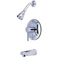 thumbnail image 1 of Kingston Brass Concord Single Handle Tub & Shower Faucet, 1 of 1