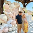 thumbnail image 4 of Mxdfafa Beige Latex Balloon Arch Kit, Birthday Decorations Set, BDAY Party, Baby Shower, Neutral Party, 4 of 4