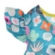 thumbnail image 4 of Mono de mameluco Sunnimix de encaje para bebé niña Mono de las muchachas de los niños 100 cm Azul, 4 of 7