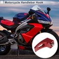 thumbnail image 2 of Gancho Colgante para Motocicleta Ranura Rectangular Soporte para Casco de Motocicleta Equipaje Color Rojo Longitud 61mm, 2 of 7