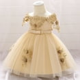 thumbnail image 5 of TAIAOJING Girls Dress Baby Toddler Princess Bowknot Dresse Kids Casual Floral Sleeveless Clothing Party Party Dresses, 5 of 5