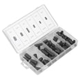 thumbnail image 1 of Kit Surtido De Tapones Para Sombreros De Vacío, Caucho Resistente A Altas Temperaturas De 5/32 Pulgadas A 3/8 Pulgadas, Tapones Para Sombreros De Vacío Negros A Prueba De Fugas,, 1 of 8