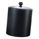 thumbnail image 5 of Cubo de hielo con aislamiento, recipiente para bebidas espesado, mantiene el hielo frío, acero inoxidable negro, 5 of 9