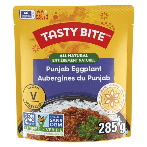 TASTY BITE PUNJAB EP, TASTY BITE Punjab Eggplant All Natural Indian Entrée, 285G