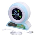 thumbnail image 1 of Reloj despertador inteligente para niños con brillo ajustable, alarmas duales y entrenamiento del sueño para el hogar o el dormitorio, 1 of 8