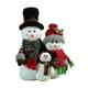 thumbnail image 3 of Figuras de Figuras familiares navideñas Decoración Centro de mesa tradicional Decoración Decoración navideña para fiestas, 3 of 9