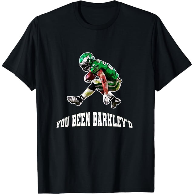 Fly Saquon Fly Eagles Barkley The Reverse Hurdle T-Shirt Long 2024 - comme sur l'Image - m