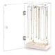 thumbnail image 1 of Organizador de Collares,Soporte de Collar de Acrílico para Hombres y Mujeres,Joyero Giratorio Transparente con Bandeja de Terciopelo Beige para Guardar Anillos, Pulseras y Collares.(24 ganchos), 1 of 7