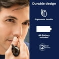 thumbnail image 5 of Philips Norelco Electric Nosetrimmer 1000, AA Battery Operated NT1605/60, 5 of 12