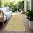 thumbnail image 6 of Addison Rugs Chantille Indoor/Outdoor Transitional Floral Gold Washable Runner Rug, 2'3" x 7'6", 6 of 6