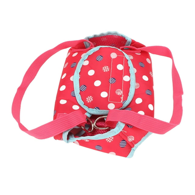 Arnés de elevación Bling Bling para perros pequeños L rojo rosa