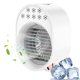 thumbnail image 1 of Ventilador de Escritorio con Enfriamiento por Agua USB y Luz Nocturna Multicolor - 500mL, Aire Fresco y Humidificado, 3 Velocidades Ajustables, Diseño Moderno en Blanco, Ideal para Oficina, Hogar o, 1 of 6