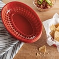 thumbnail image 3 of Outset Pub Food Baskets, Set of 6, Red, 9.5" x 6.25" x 2", 3 of 7
