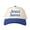 Blue, variant on Jesus Saves Letter Embroidered Color Block Trucker Hat Unisex Adjustable Cotton Breathable Fashion Cap for Travel Daily Wear
