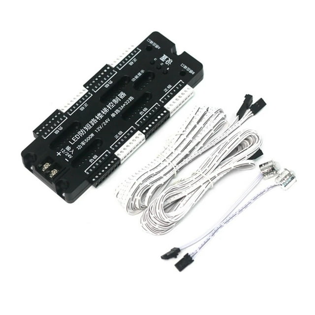 Steps Stair Dimming Wireless Staircase Controller Dimmable Flexible LED Strip Light PIR Motion Sensor ,Easy to Install