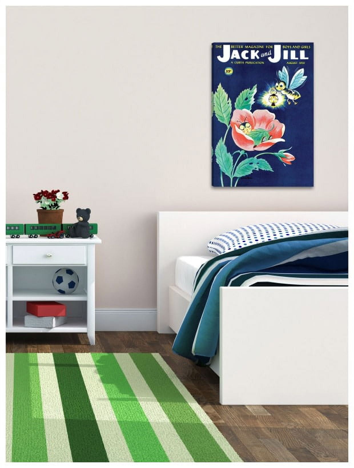 Marmont Hill "Sleeping Bug II" by Curtis Painting Print on Canvas