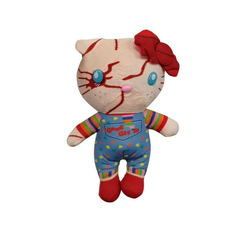 ストラップ HELLO KITTY CHUCKY Guvpev Hello Kitty Chucky Plush, 9 Inch Child's Play Chucky