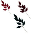 thumbnail image 1 of Feuilles En Feutre Pailleté (Assortiment) - Lot De 12, 1 of 4